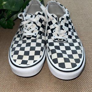 Vans Doheny Checkerboard Sneakers 508731 Black & White Shoes Women’s Size 7